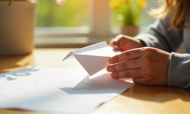 How to Make a Paper Airplane