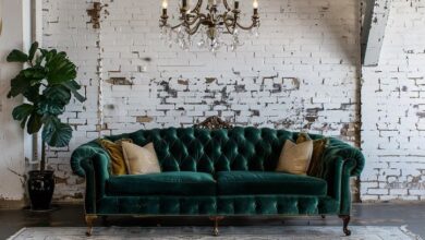 Green Smoke Living Room