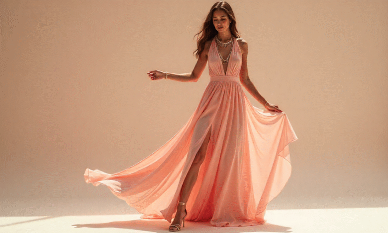 dress with a halter​