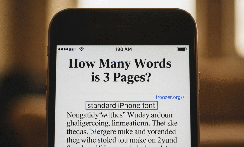 standard iphone font
