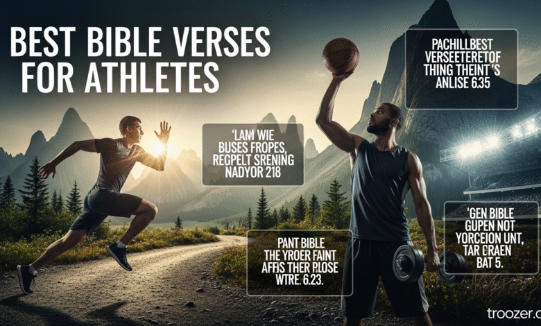 best bible verses for athletes​